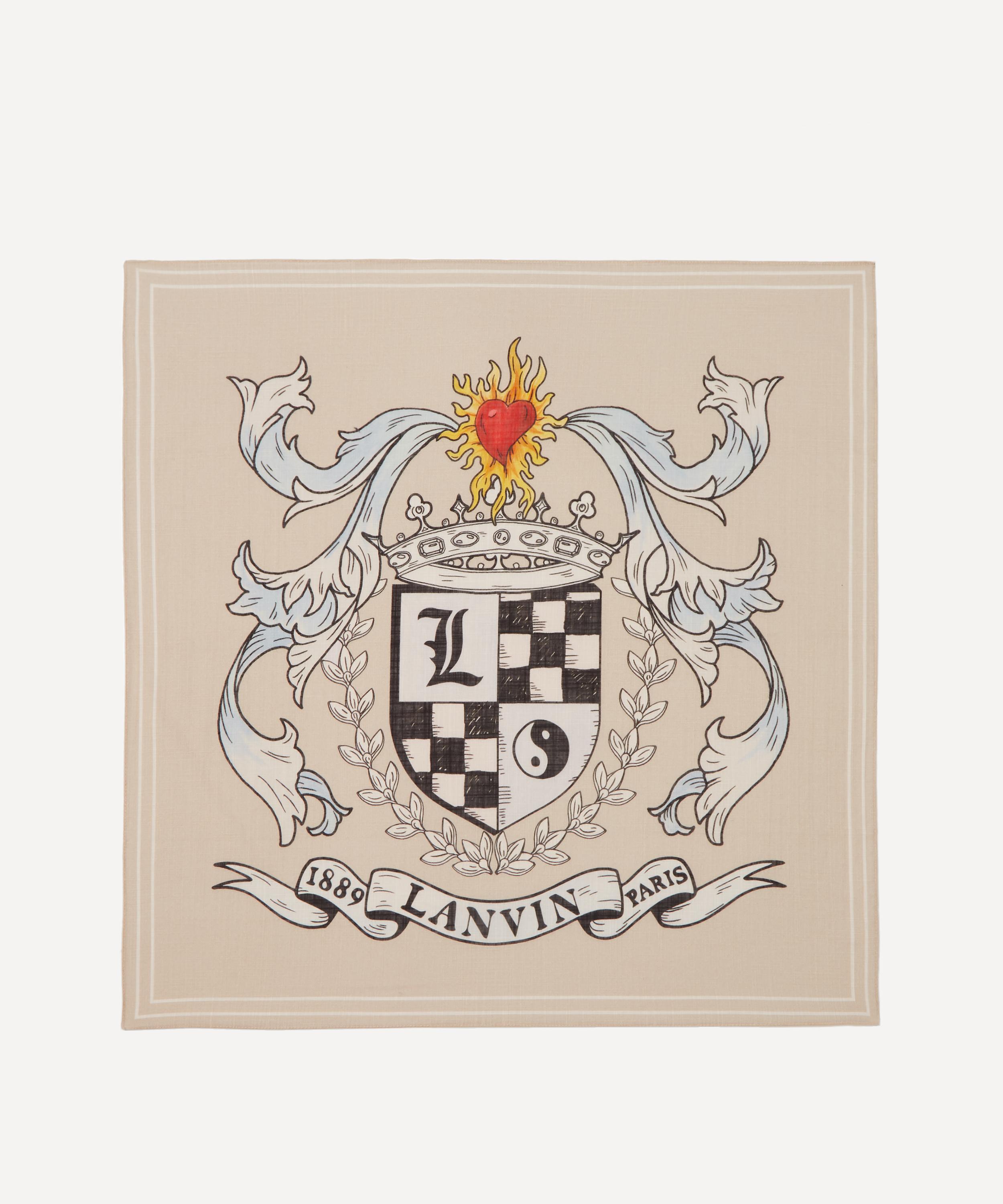 Lanvin - Emblem Logo Cotton Bandana image number 1
