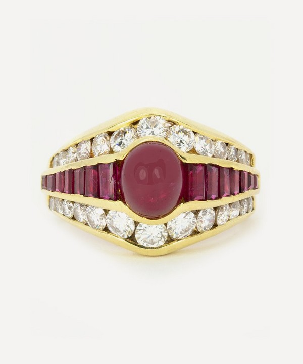 Kojis - 18ct Gold Ruby and Diamond Ring image number null