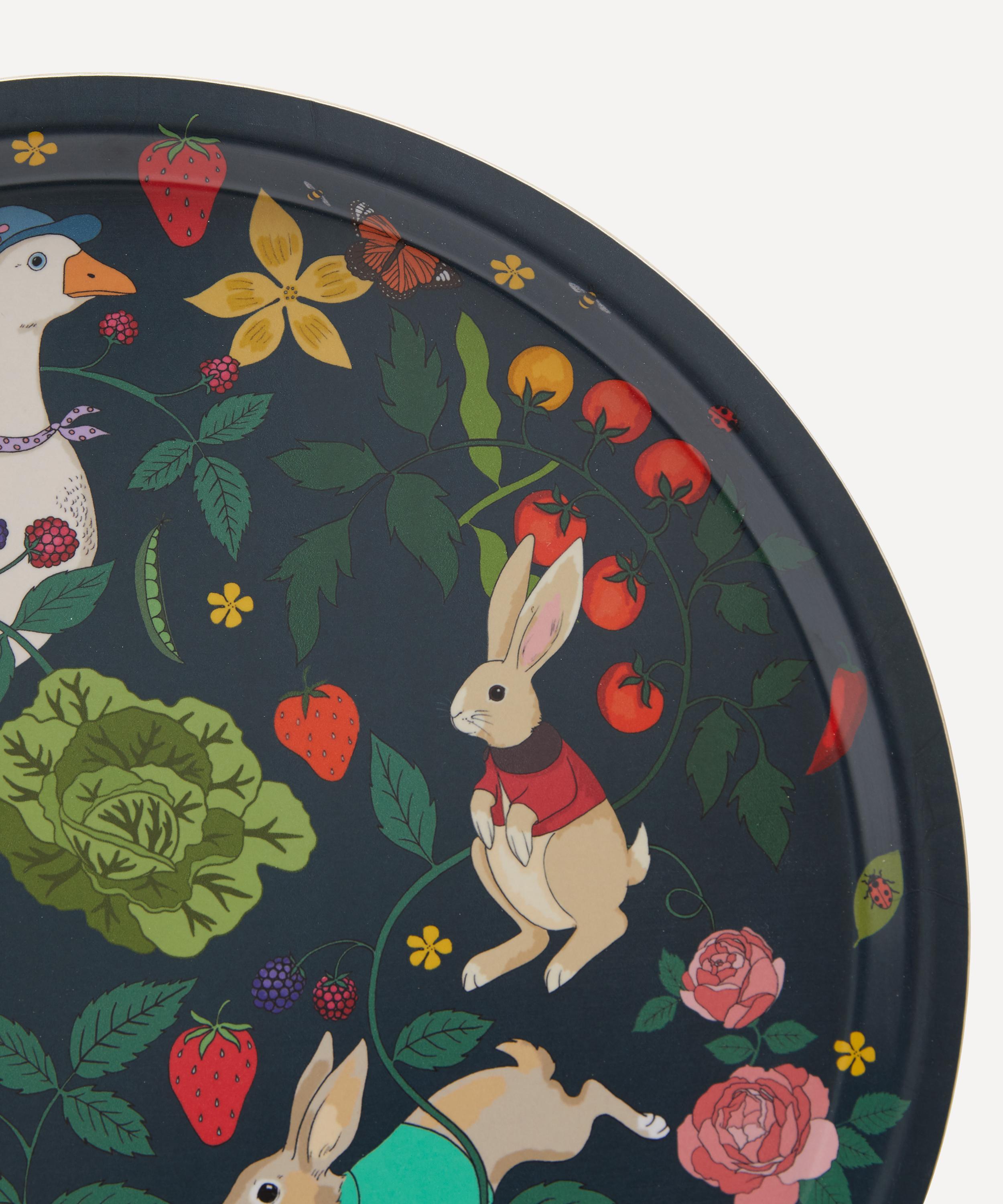 Avenida Home - Peter Rabbit Round Birch Wood Tray image number 3