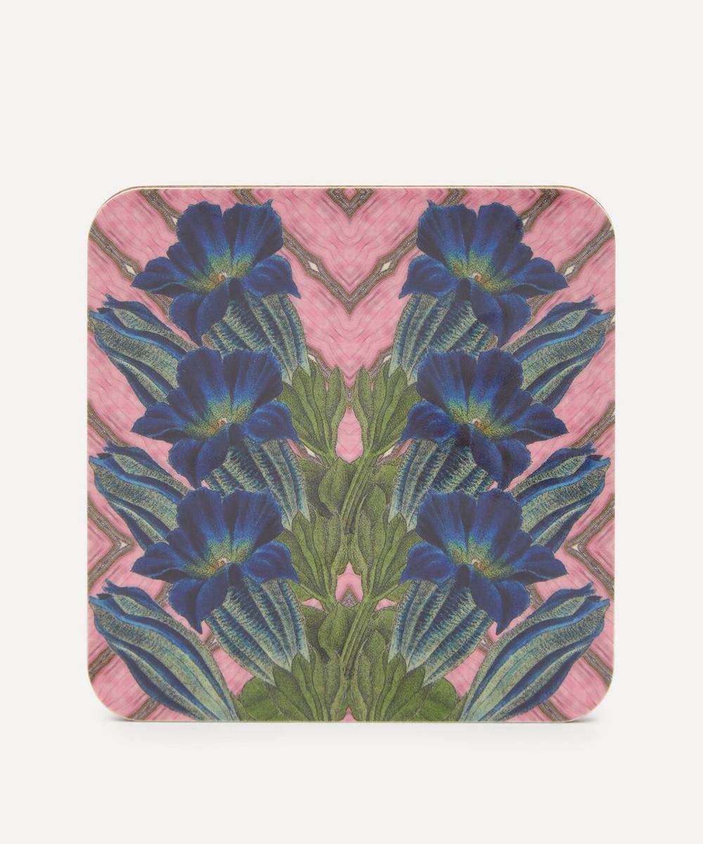 Avenida Home - Blue Flower Coaster