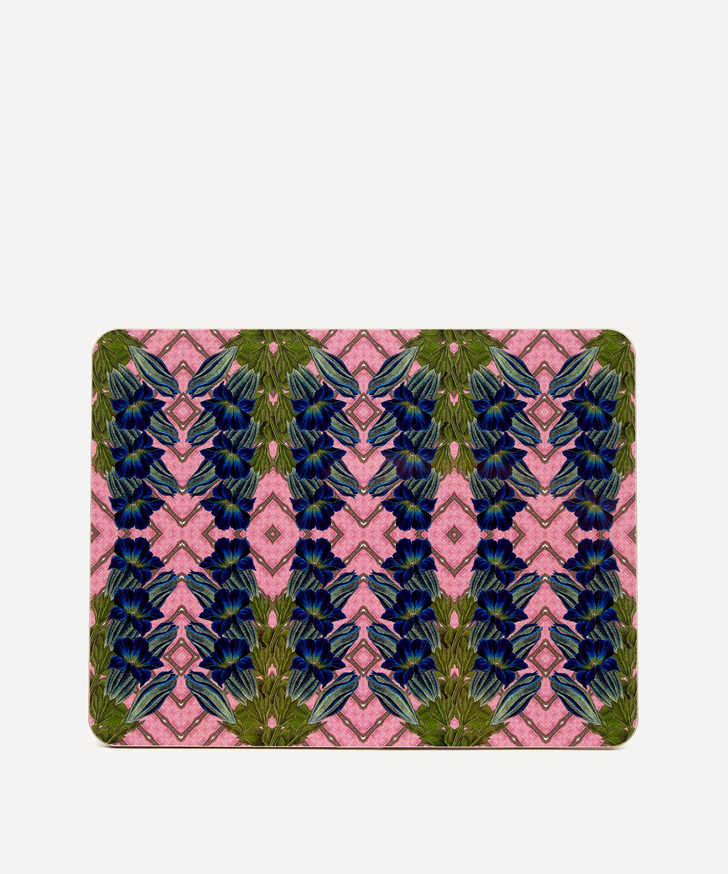 Avenida Home - Blue Flower Table Mat image number 0