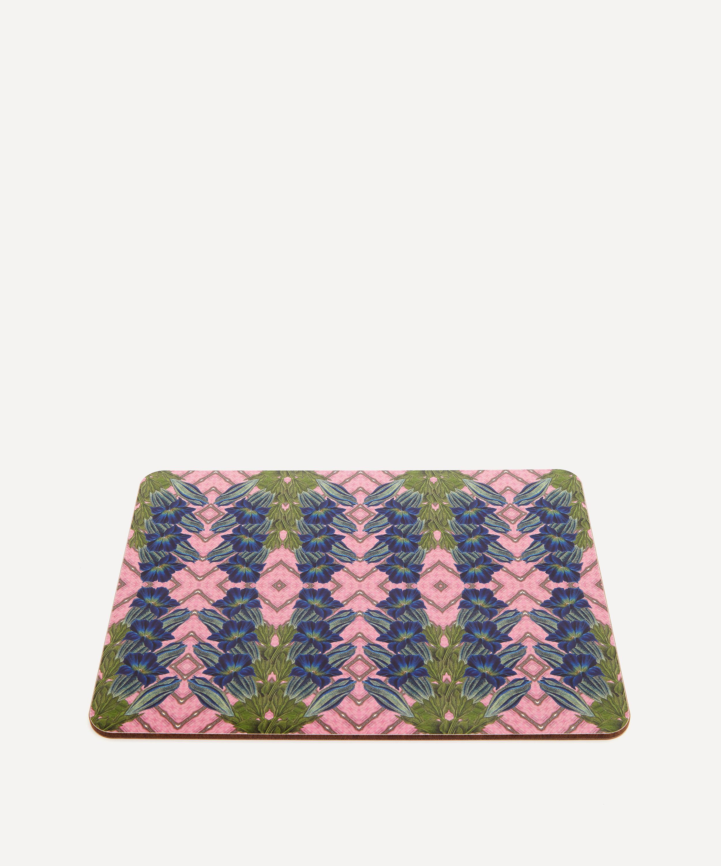 Avenida Home - Blue Flower Table Mat image number 1