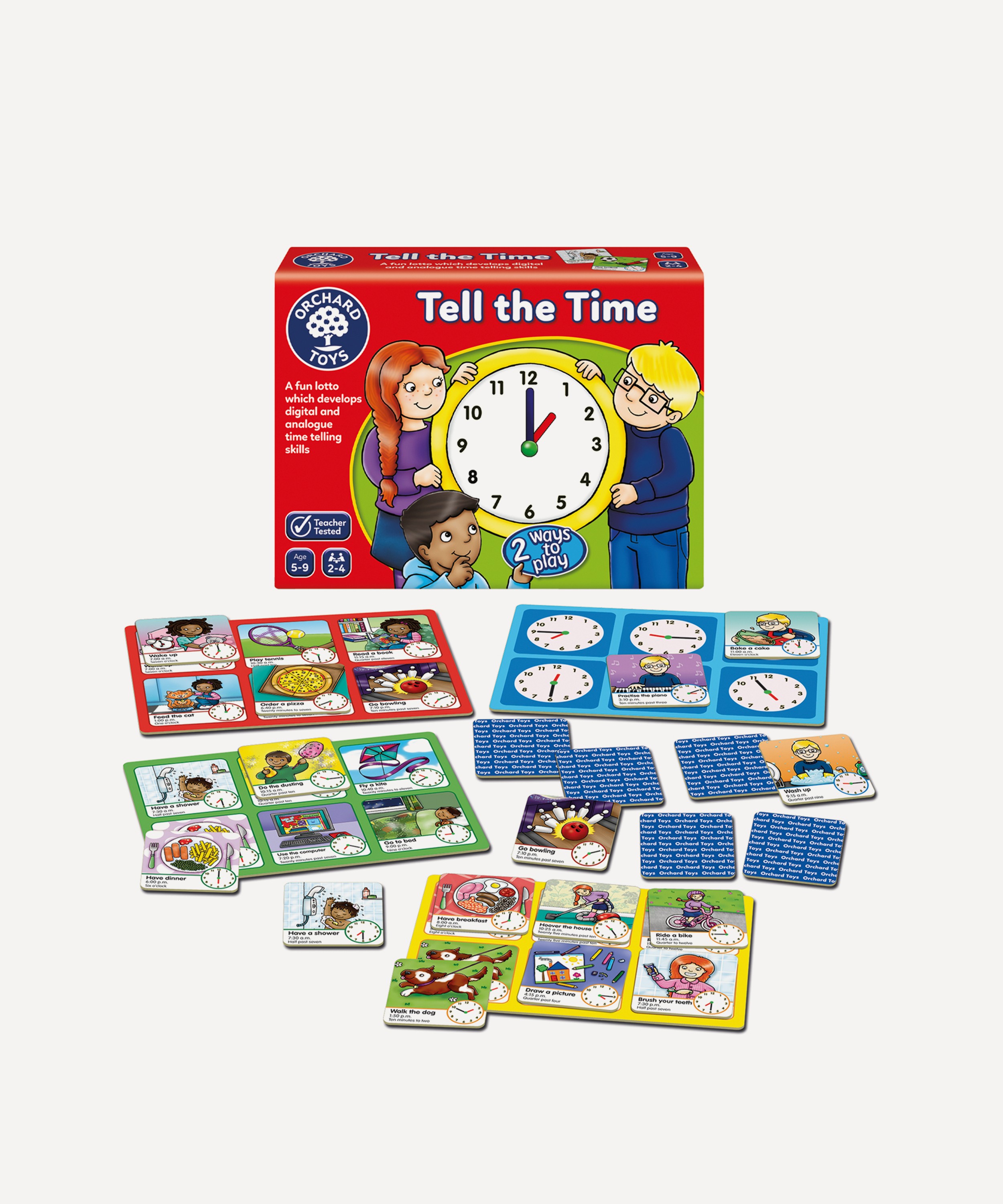 Orchard Toys - Tell the Time Game image number 2