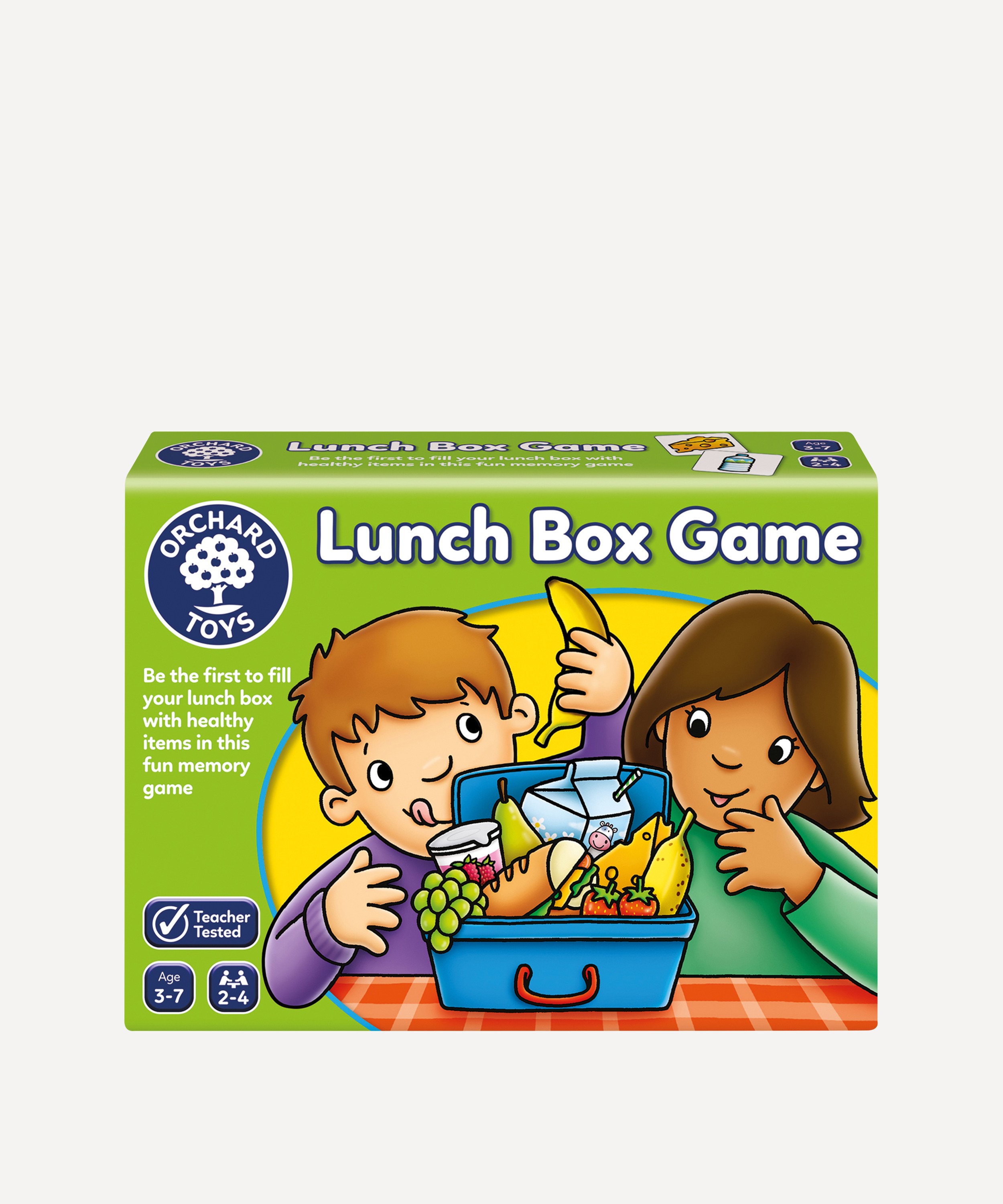 Playing the Lunchbox Game from Orchard Toys 