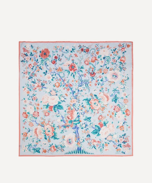 Liberty - Garden of Life 140 x 140cm Silk Twill Scarf image number null
