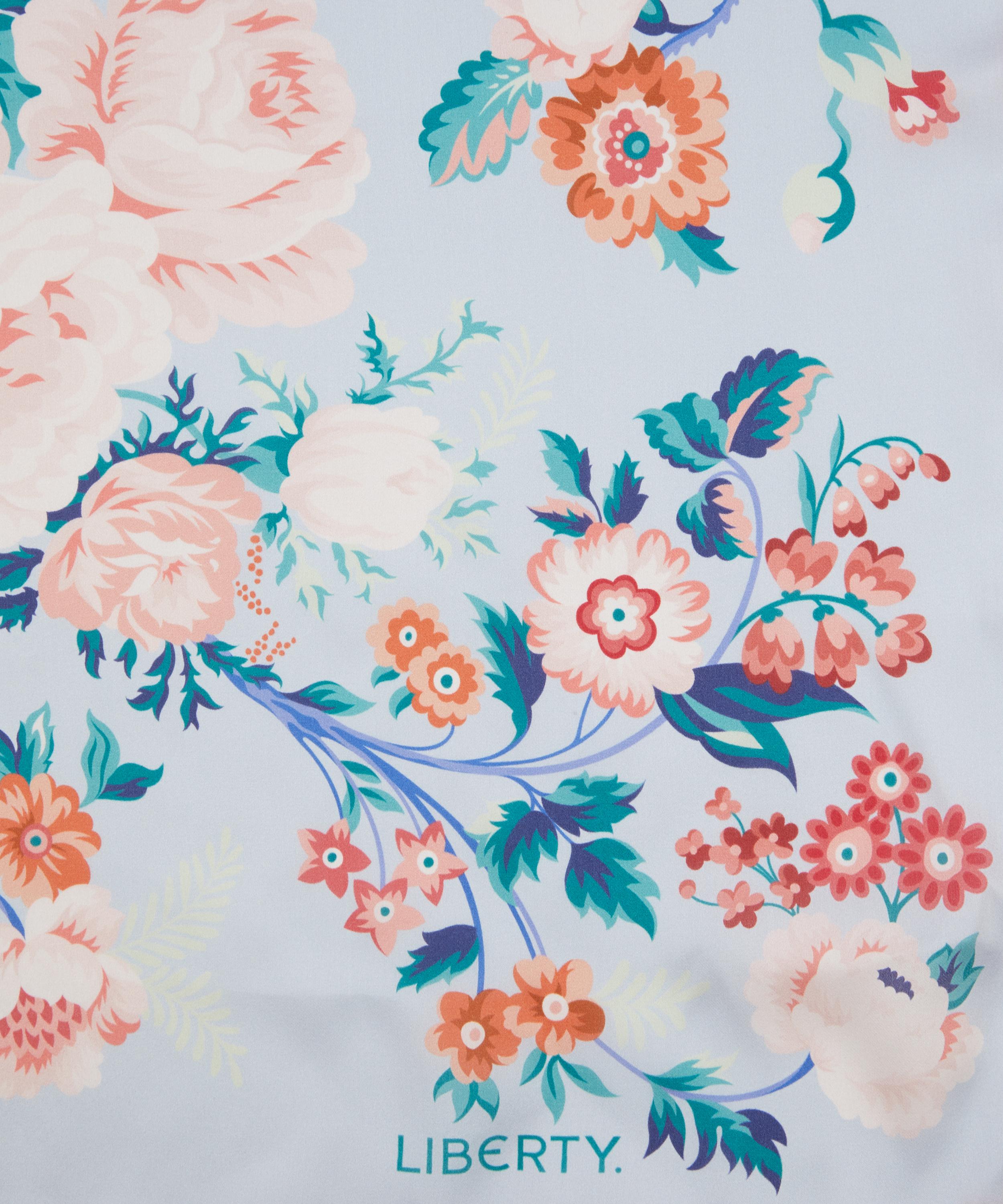 Liberty - Garden of Life 140 x 140cm Silk Twill Scarf image number 2