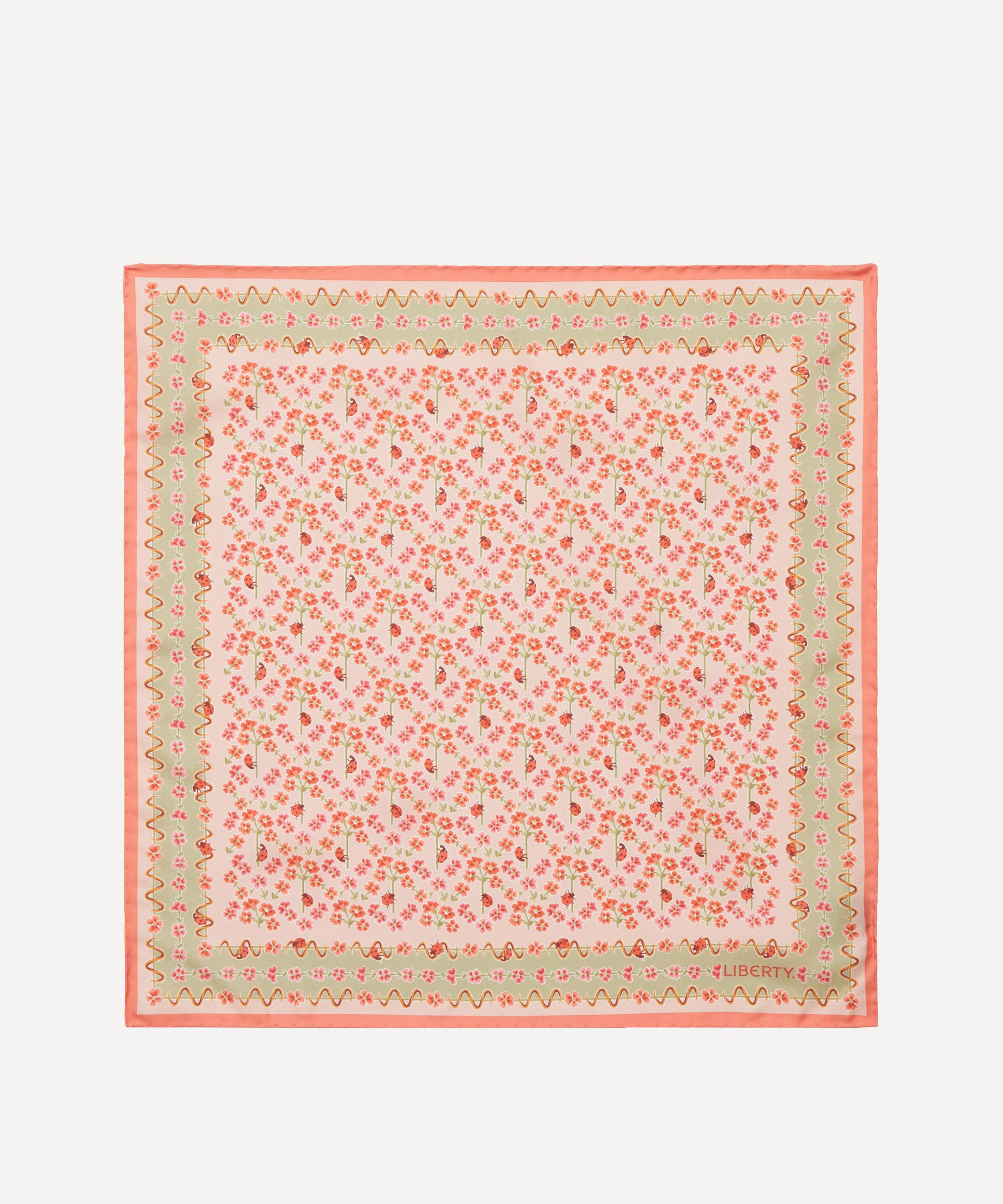 Liberty - Spring Garden 45 x 45cm Silk Twill Scarf image number 0
