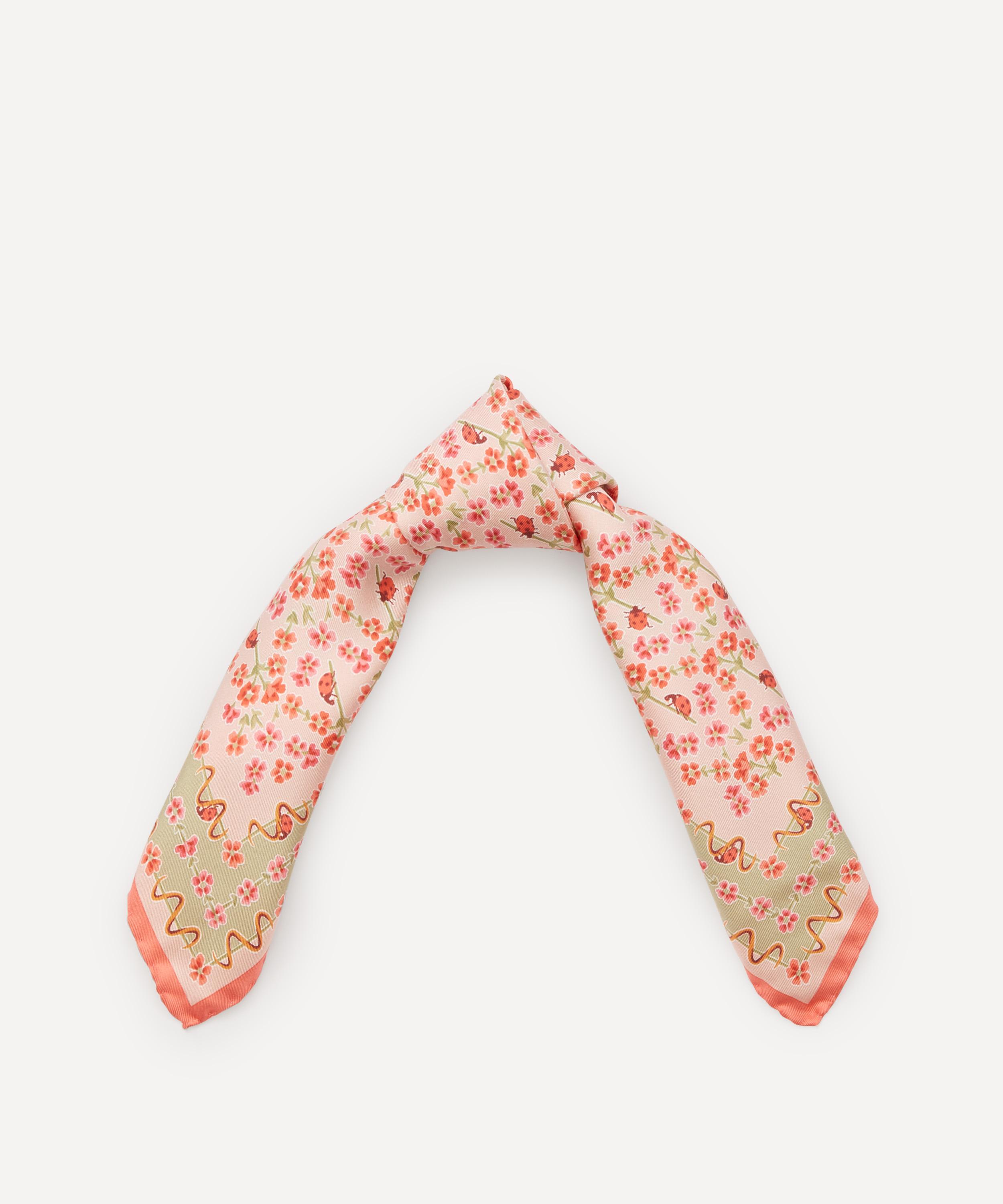 Liberty - Spring Garden 45 x 45cm Silk Twill Scarf image number 1