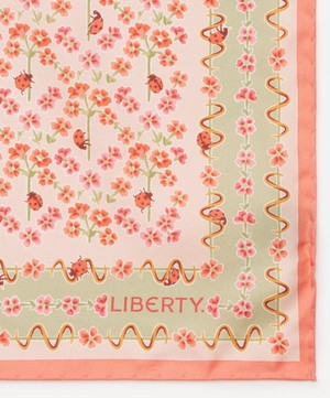 Liberty - Spring Garden 45 x 45cm Silk Twill Scarf image number 3