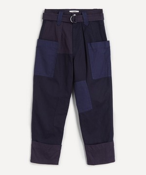 Isabel Marant Étoile - Keyega Patchwork Cargo Trousers image number 0