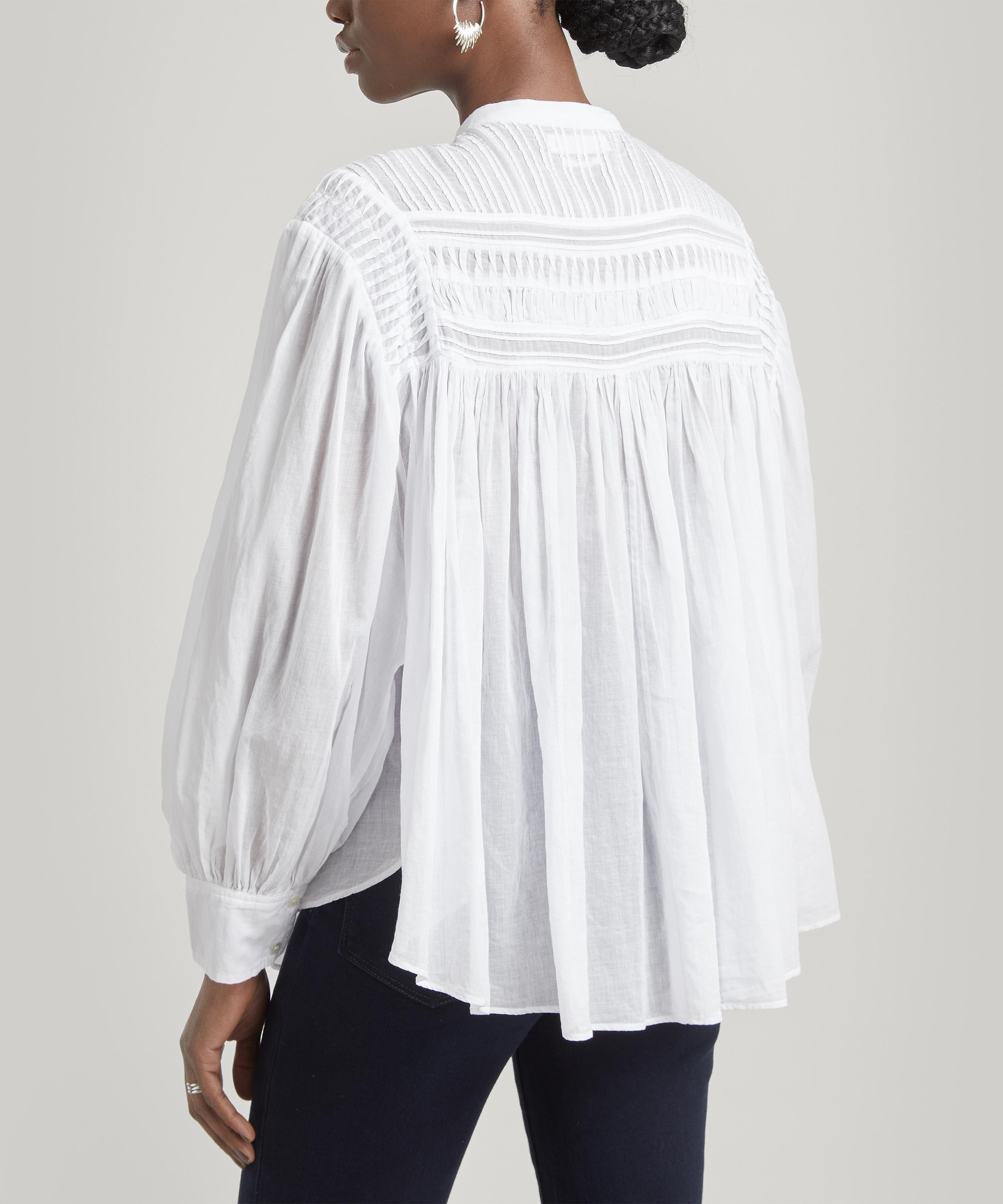 Isabel Marant Étoile - Plalia Keyhole Shirt image number 3