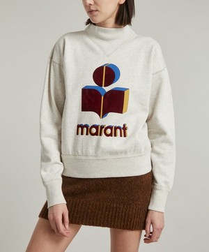 Isabel Marant Étoile - Moby Logo Sweatshirt image number 1