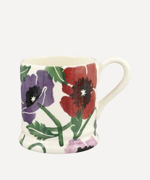 Purple Poppies Half-Mug