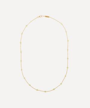 9ct Gold Pepper Peridot Necklace