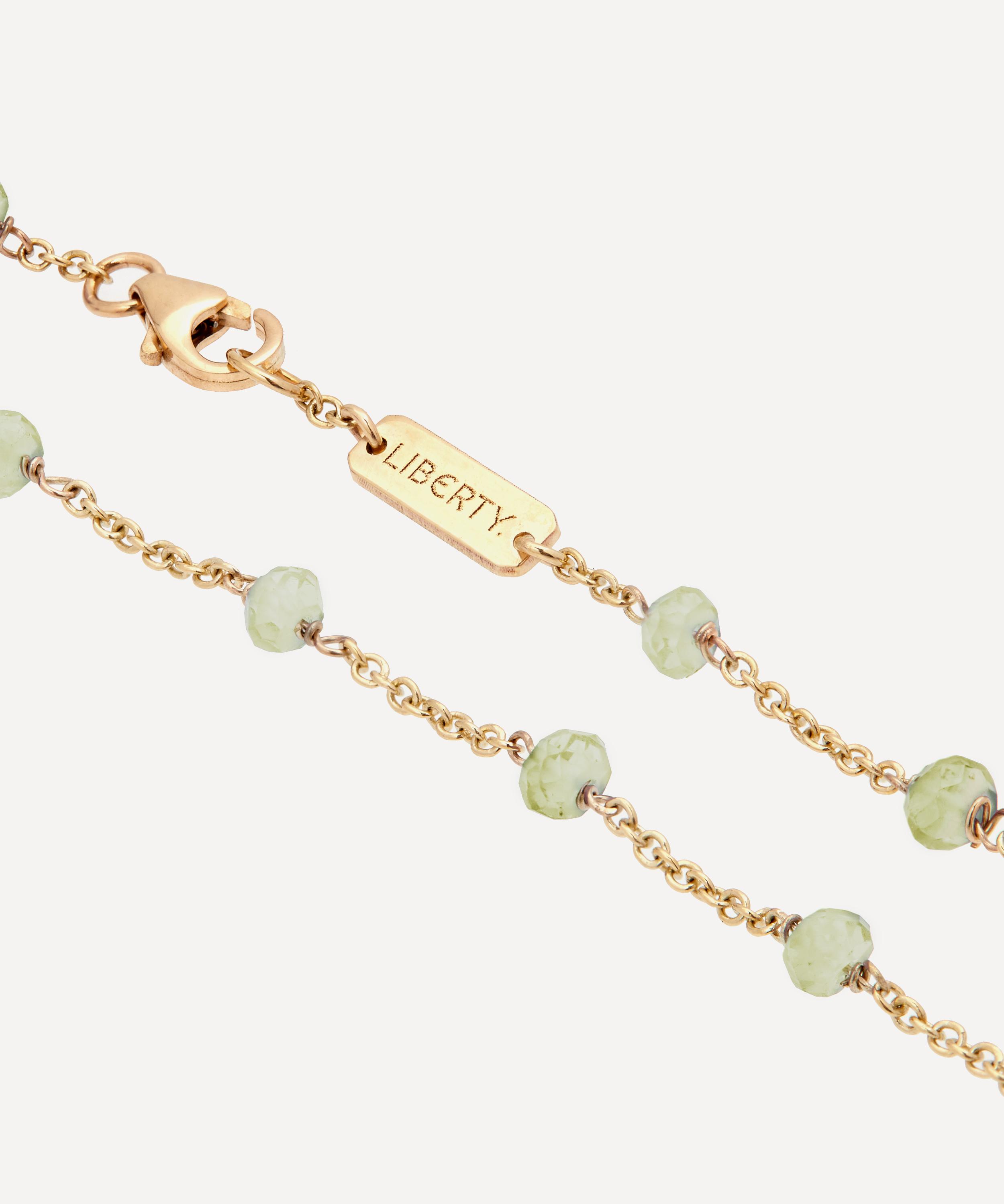 Liberty - 9ct Gold Pepper Peridot Bracelet image number 3