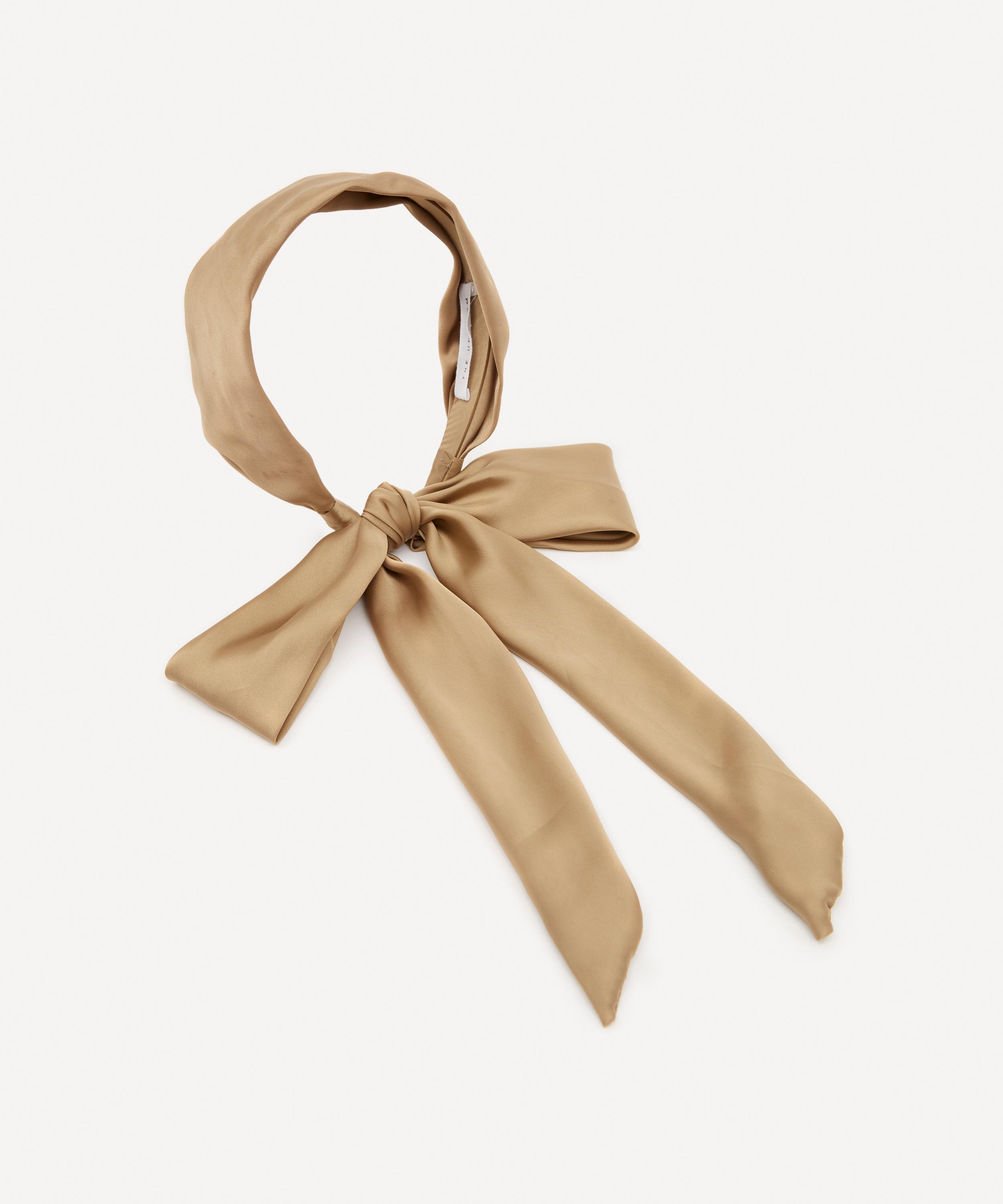 THE UNIFORM - Plaited Satin and Satin Scarf Headbands Set image number 4