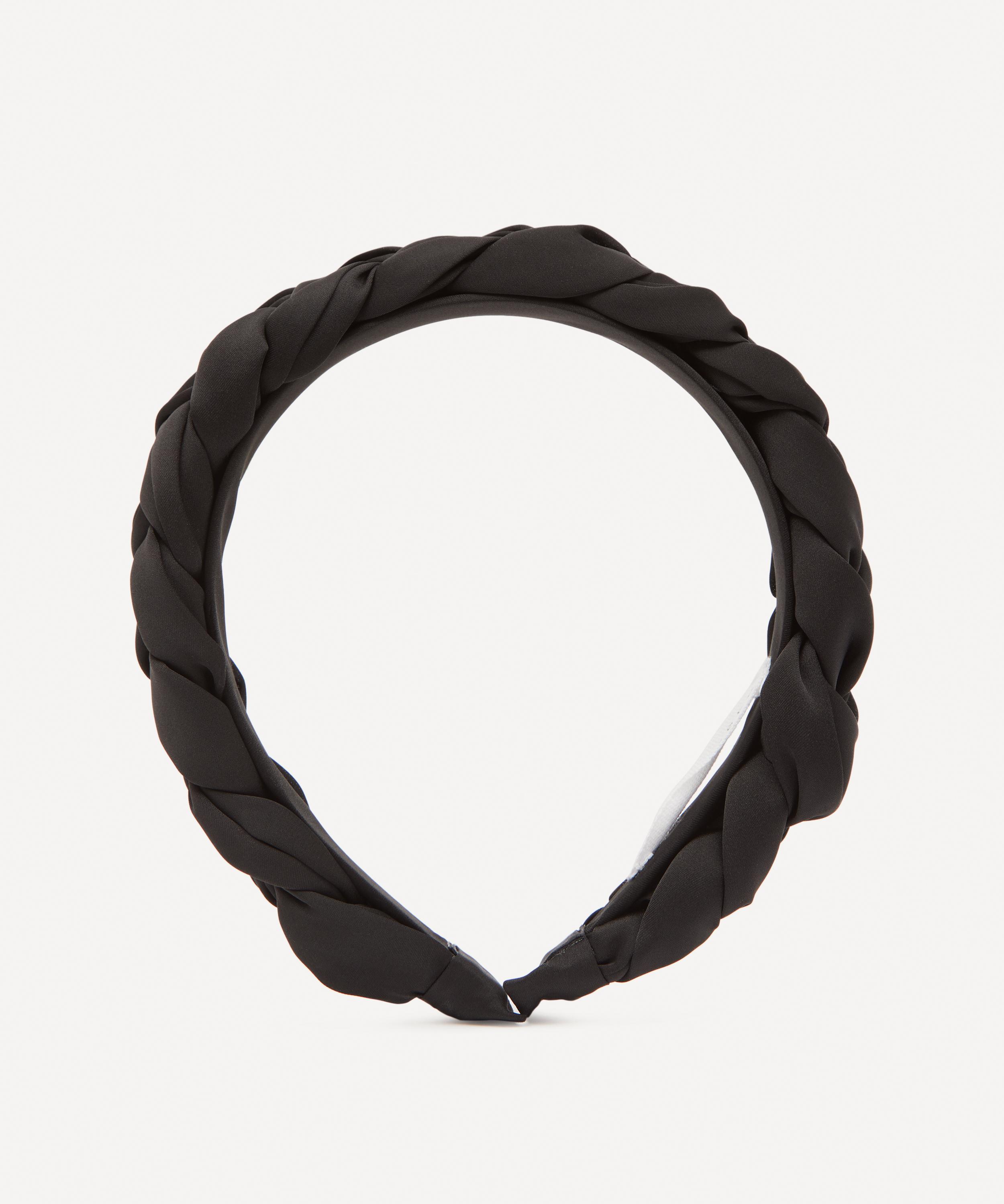 THE UNIFORM - Plaited Satin Headband and Oversized Satin Scrunchies Set image number 1