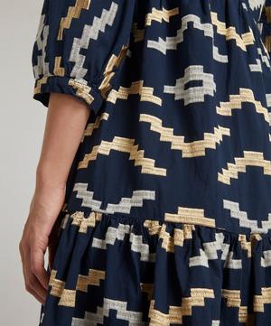 Kori - Geometric Embroidered Midi-Dress image number 4