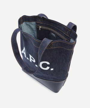 A.P.C. - Axelle Logo Tote Bag image number 5