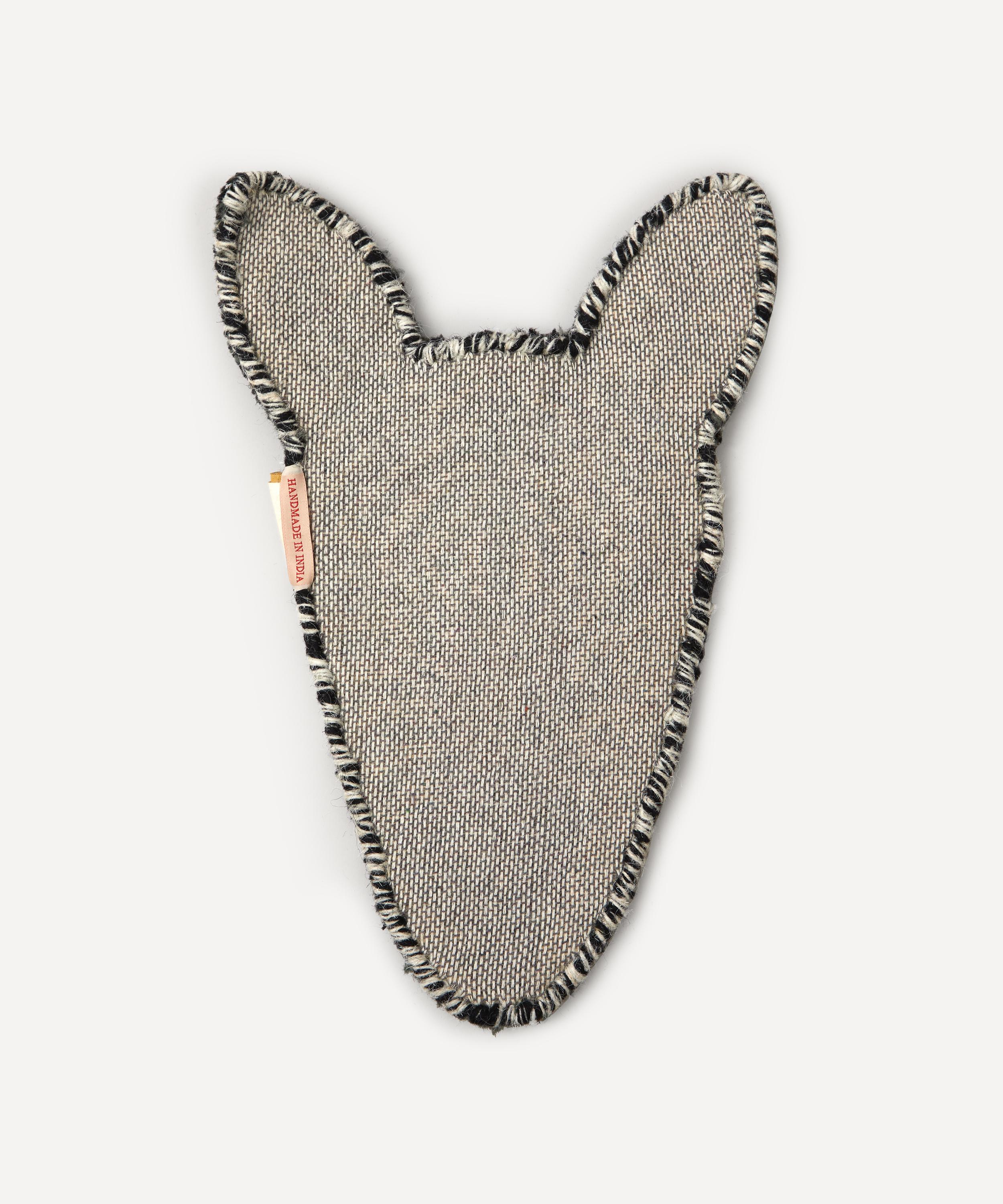 Doing Goods - Stripey Zebra Head Rug image number 1