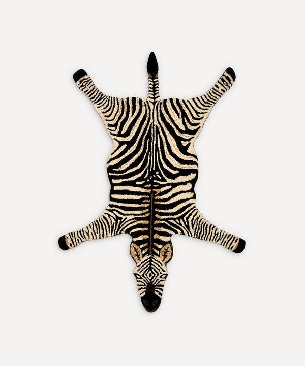 Doing Goods - Large Stripey Zebra Rug image number 0