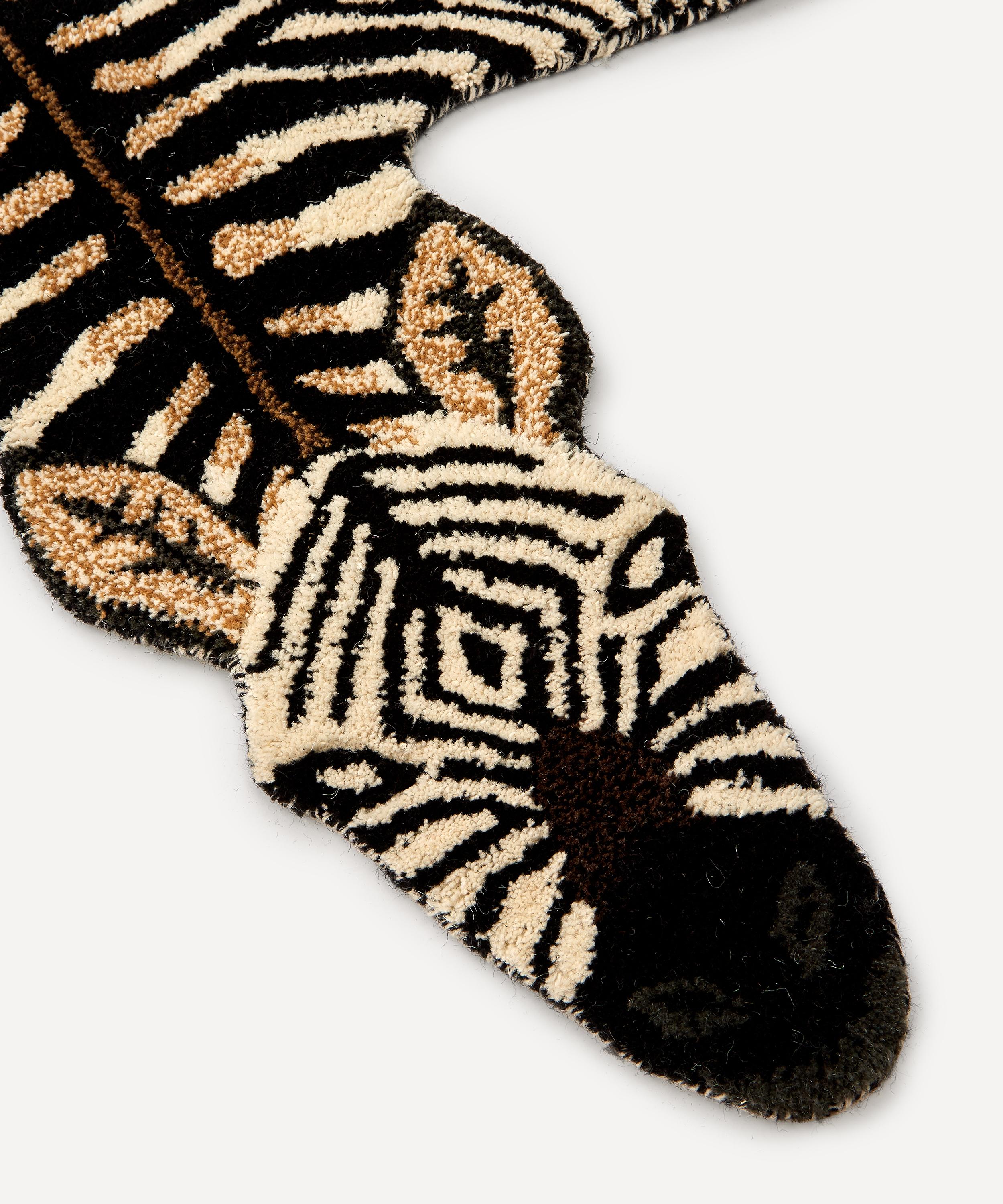 Doing Goods - Large Stripey Zebra Rug image number 2