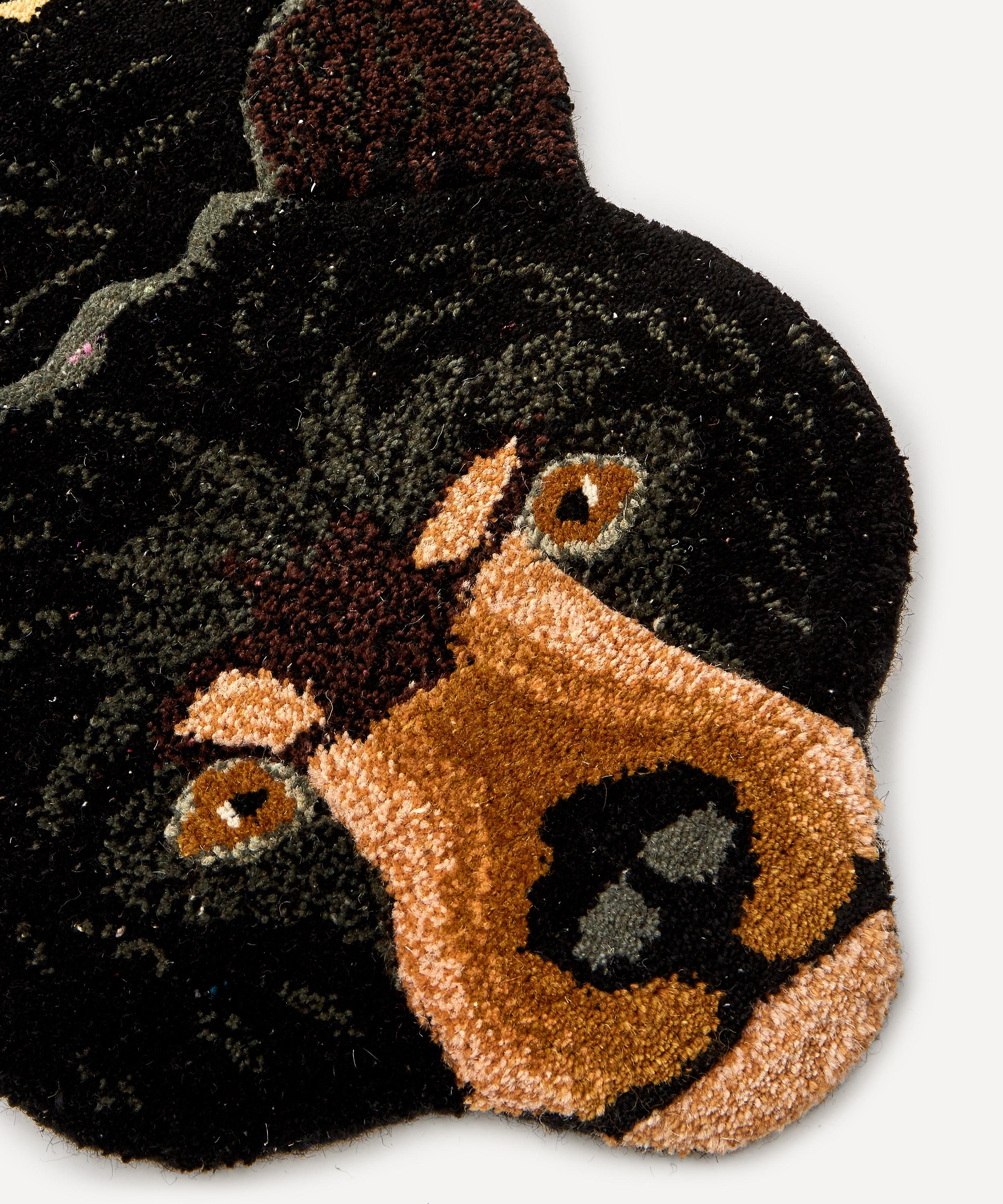 Doing Goods - Large Blooming Black Bear Rug image number 2