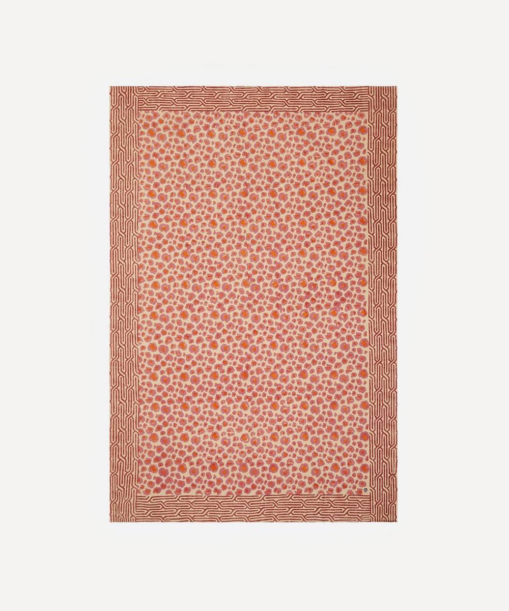 Doing Goods - Pink Leopard Print Tablecloth