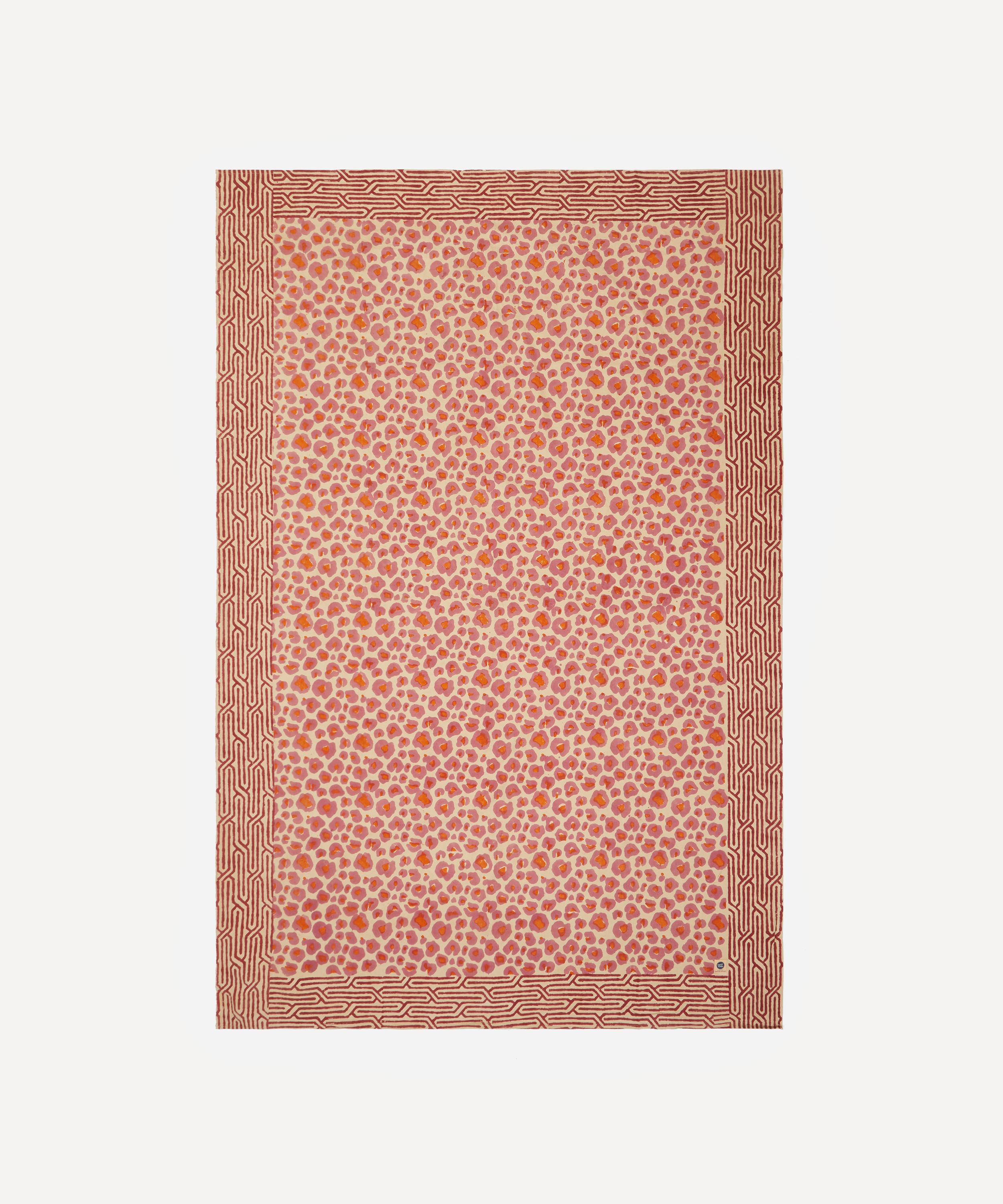 Doing Goods - Pink Leopard Print 220x140cm Tablecloth image number 0