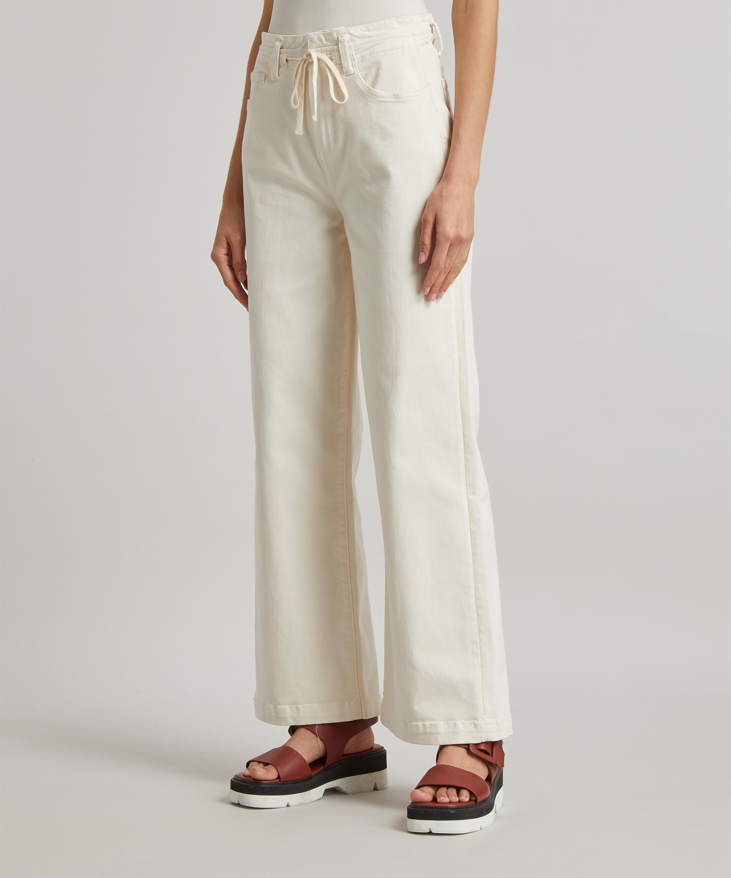 PAIGE Carly High-Rise Wide-Leg Pants