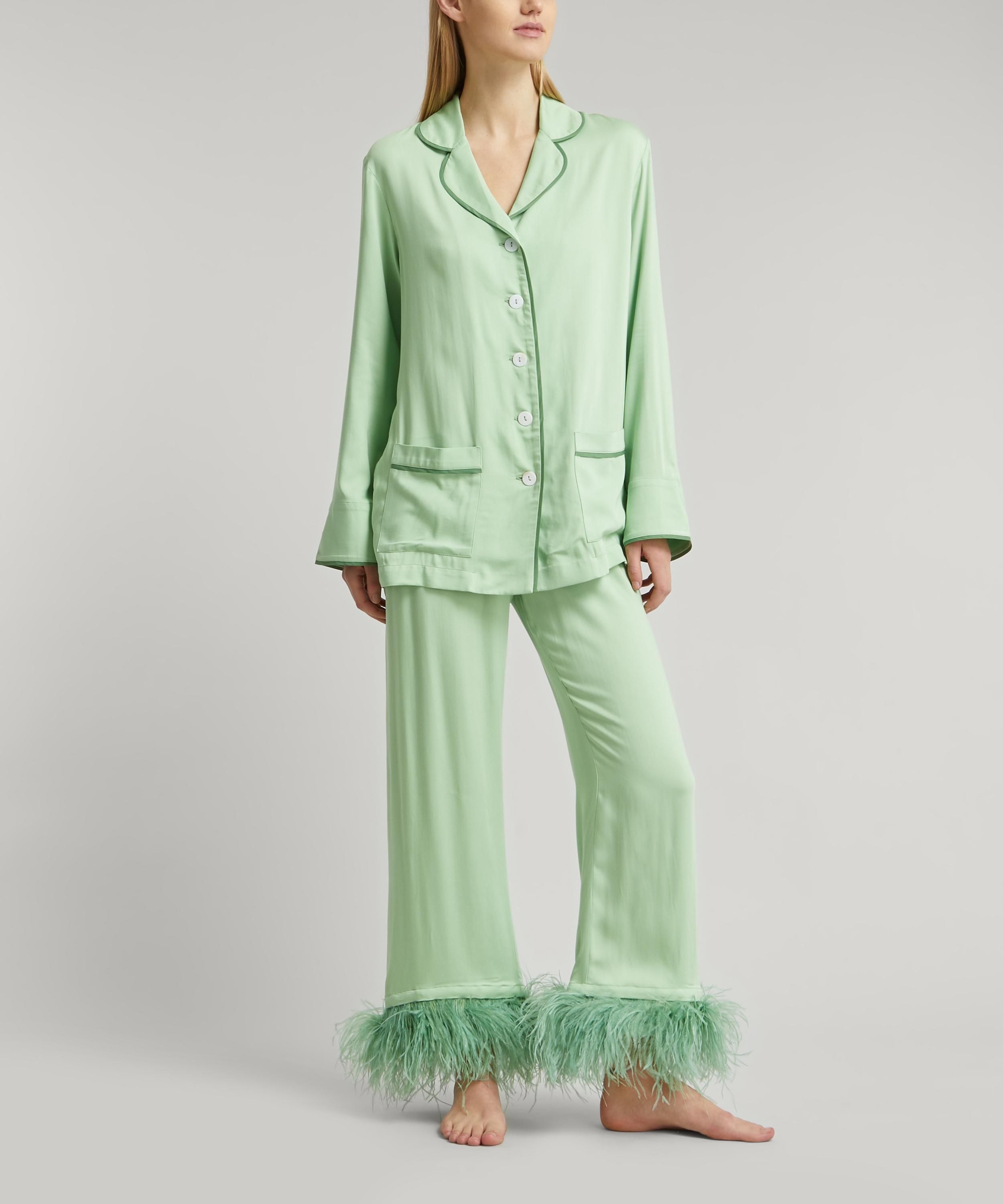 Sleeper silk online pajamas