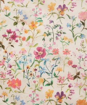 Coco & Wolf - Linen Garden and Floral Stencil Single Heirloom Quilt image number 2