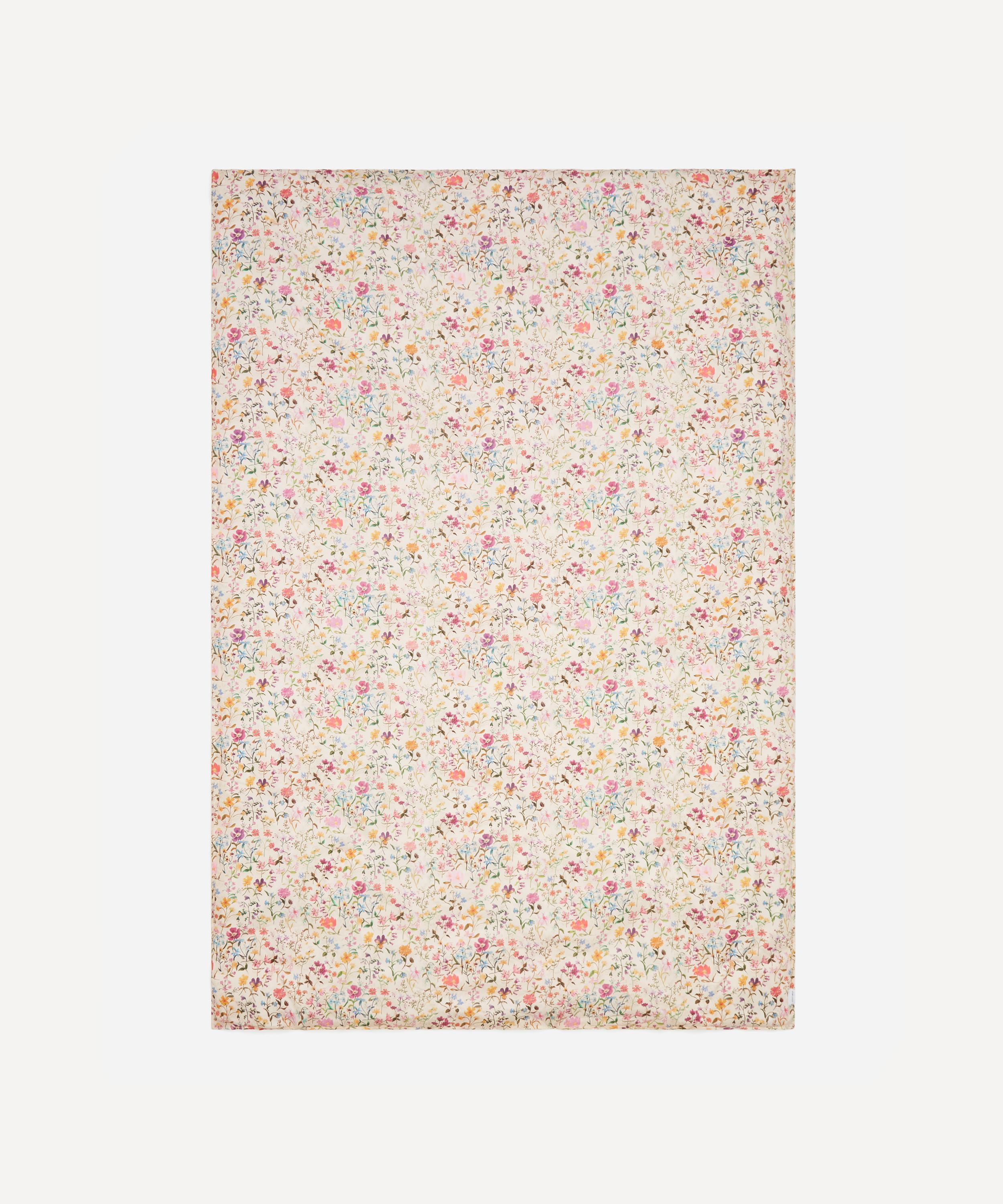 Coco & Wolf - Linen Garden and Floral Stencil Double Heirloom Quilt image number 0