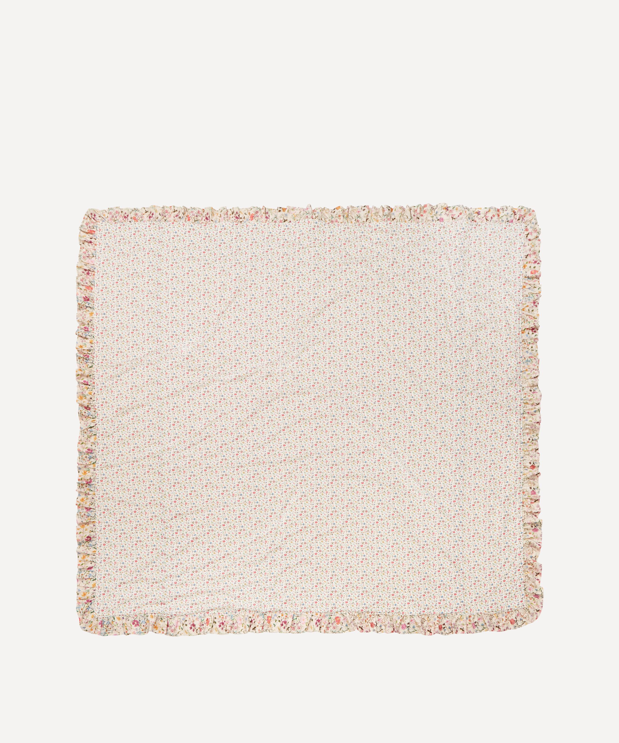 Coco & Wolf - Linen Garden and Luna Belle Gathered Frill Edged Double Bedspread image number 0