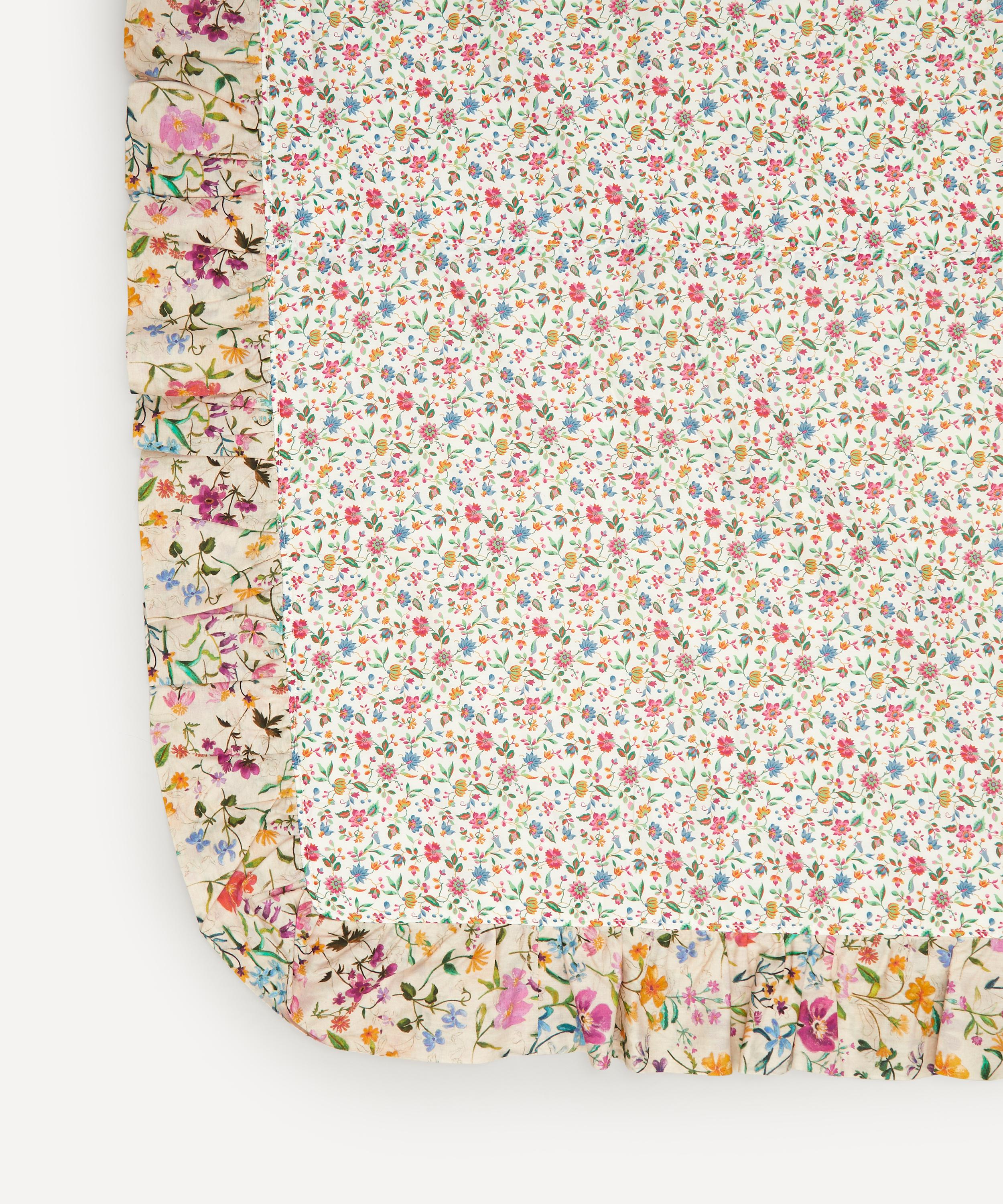 Coco & Wolf - Linen Garden and Luna Belle Gathered Frill Edged King Bedspread image number 1