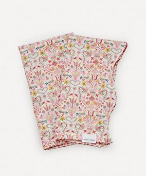 Coco & Wolf - Love Birds and Mitsi Valeria Wavy Edge Napkins Set of Two image number 0