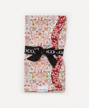 Coco & Wolf - Love Birds and Mitsi Valeria Wavy Edge Napkins Set of Two image number 4