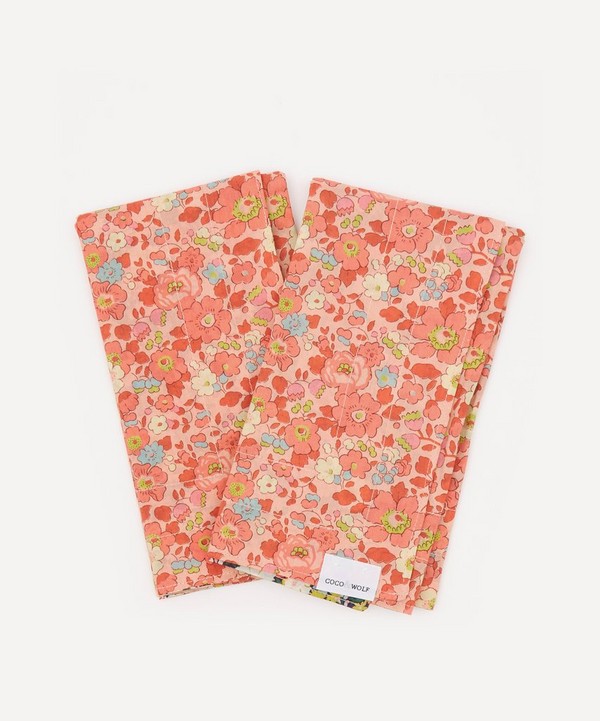 Coco & Wolf - Betsy and Thorpe Stitch Edge Napkins Set of Two image number null