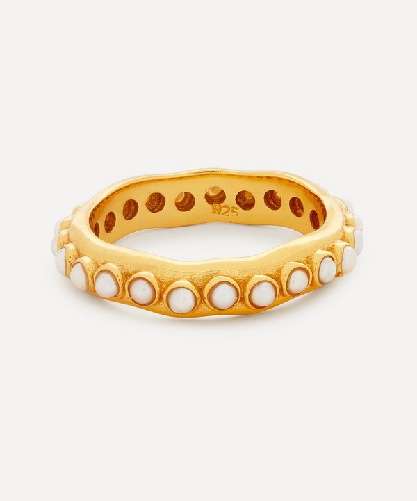 Shyla - Gold-Plated Astri Eternity Ring image number null
