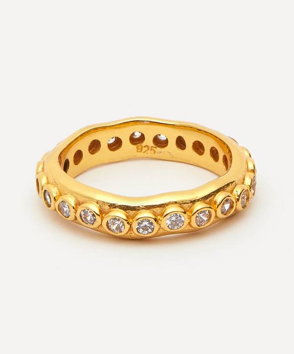 Shyla - Gold-Plated Astri Eternity Ring