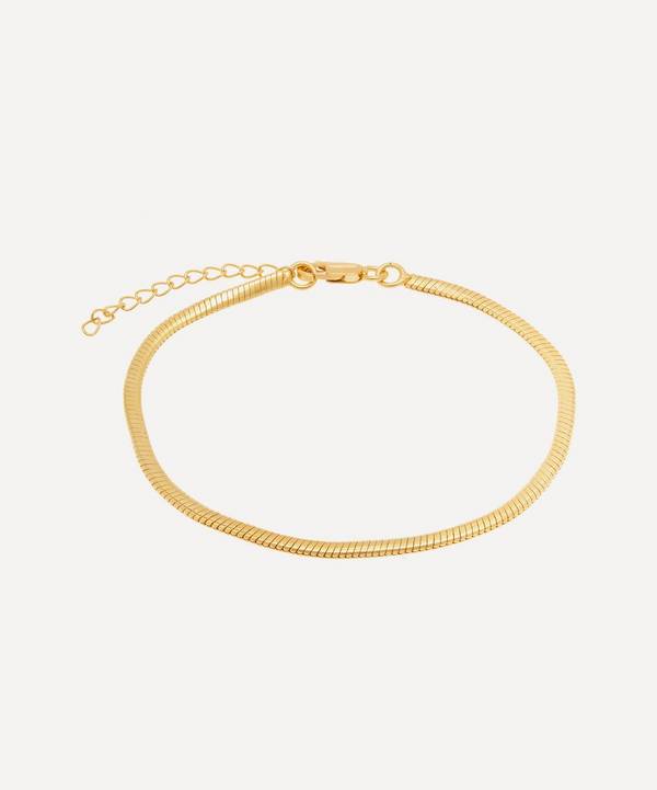 Shyla - Gold-Plated Thick Snake Chain Bracelet