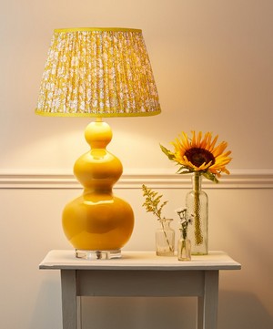 Pooky - Poppy Meadow Empire Gathered Lampshade image number 1