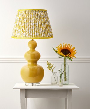 Pooky - Poppy Meadow Empire Gathered Lampshade image number 2