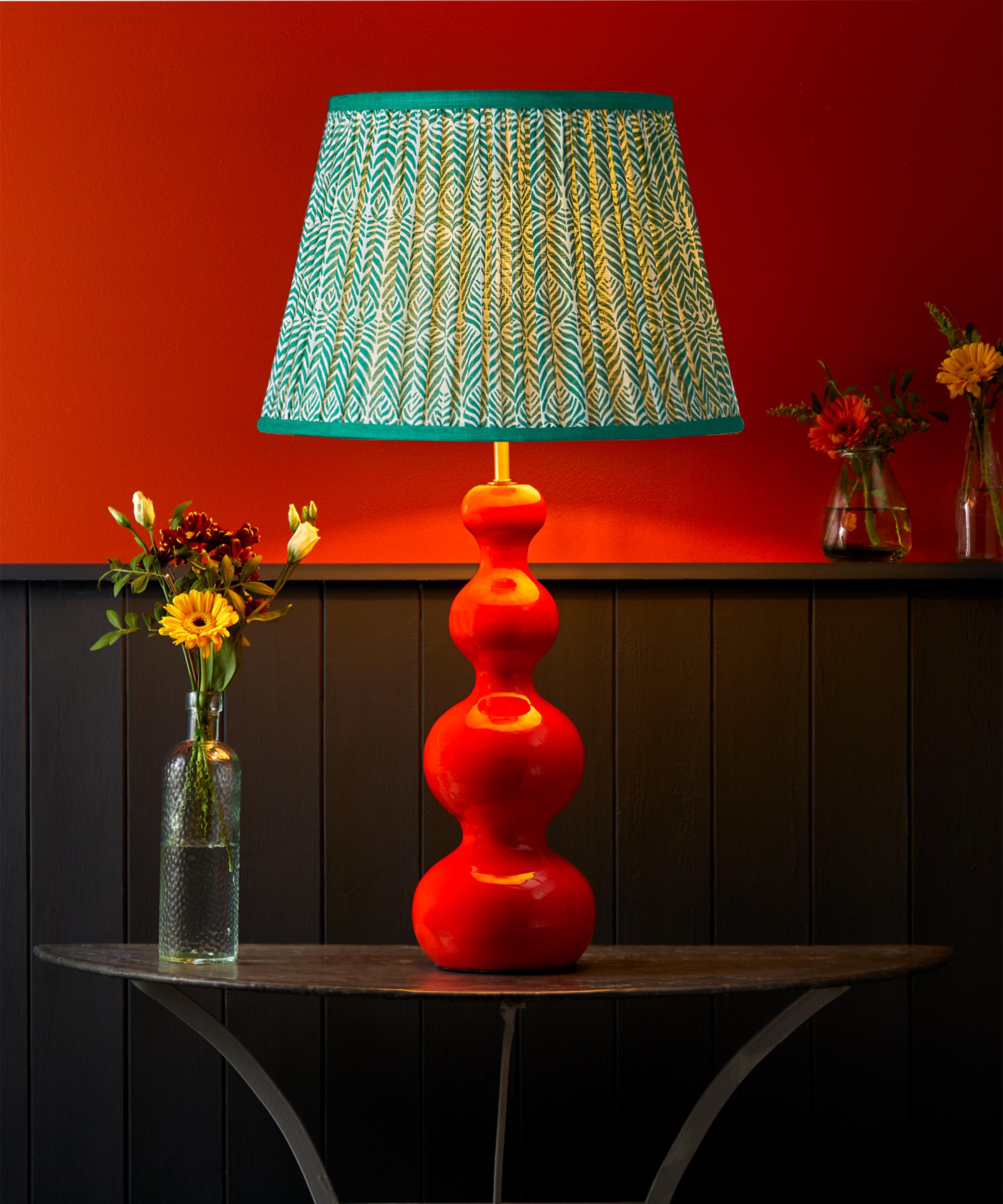Pooky - Quill Empire Gathered Lampshade image number 1