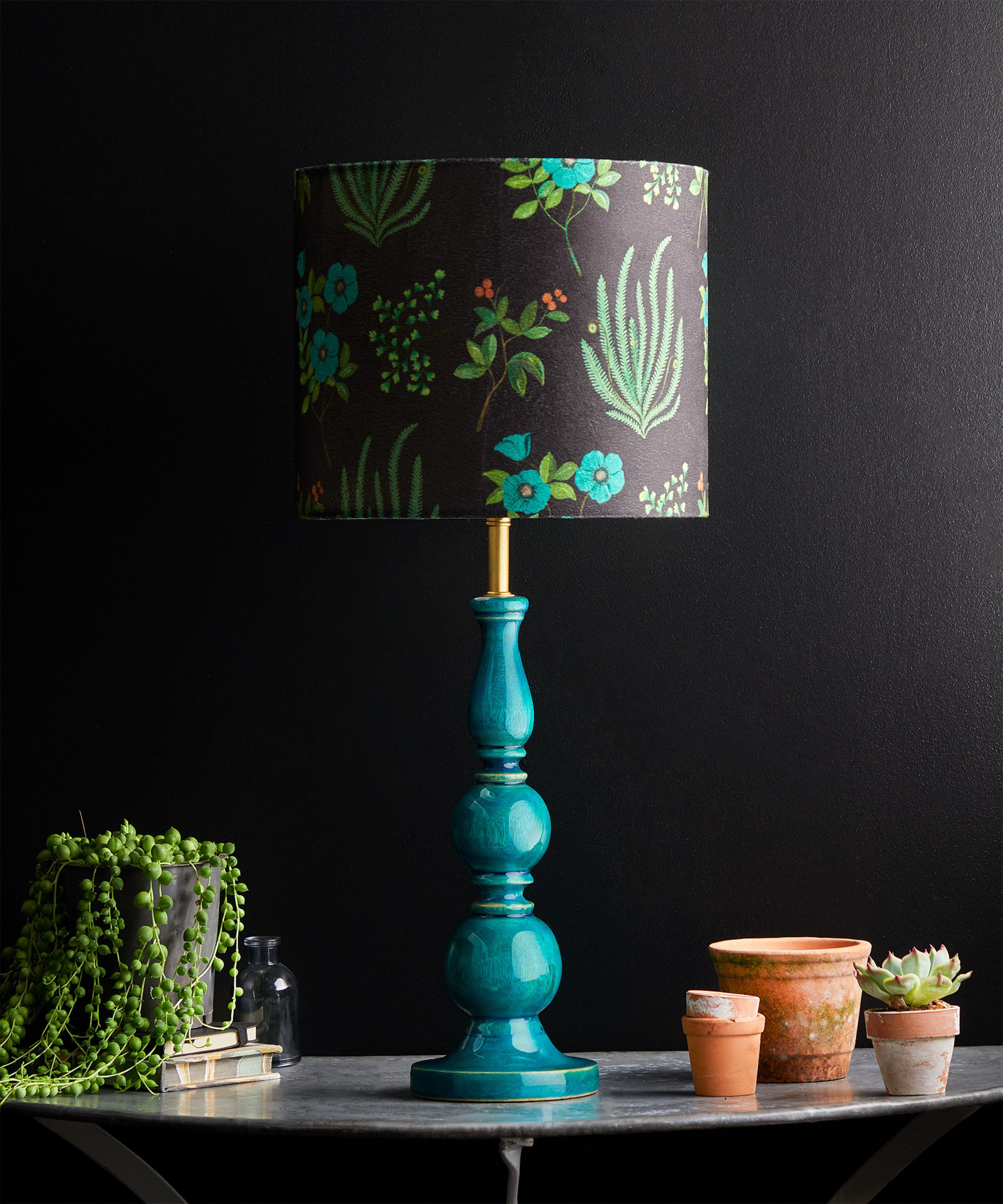 Pooky - Botanical Flora Drum Lampshade image number 2