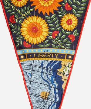 Liberty - Leo 100 x 30cm Silk Twill Lozenge Scarf image number 2