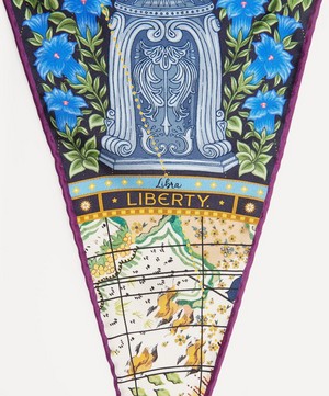 Liberty - Libra 100 x 30cm Silk Twill Lozenge Scarf image number 3
