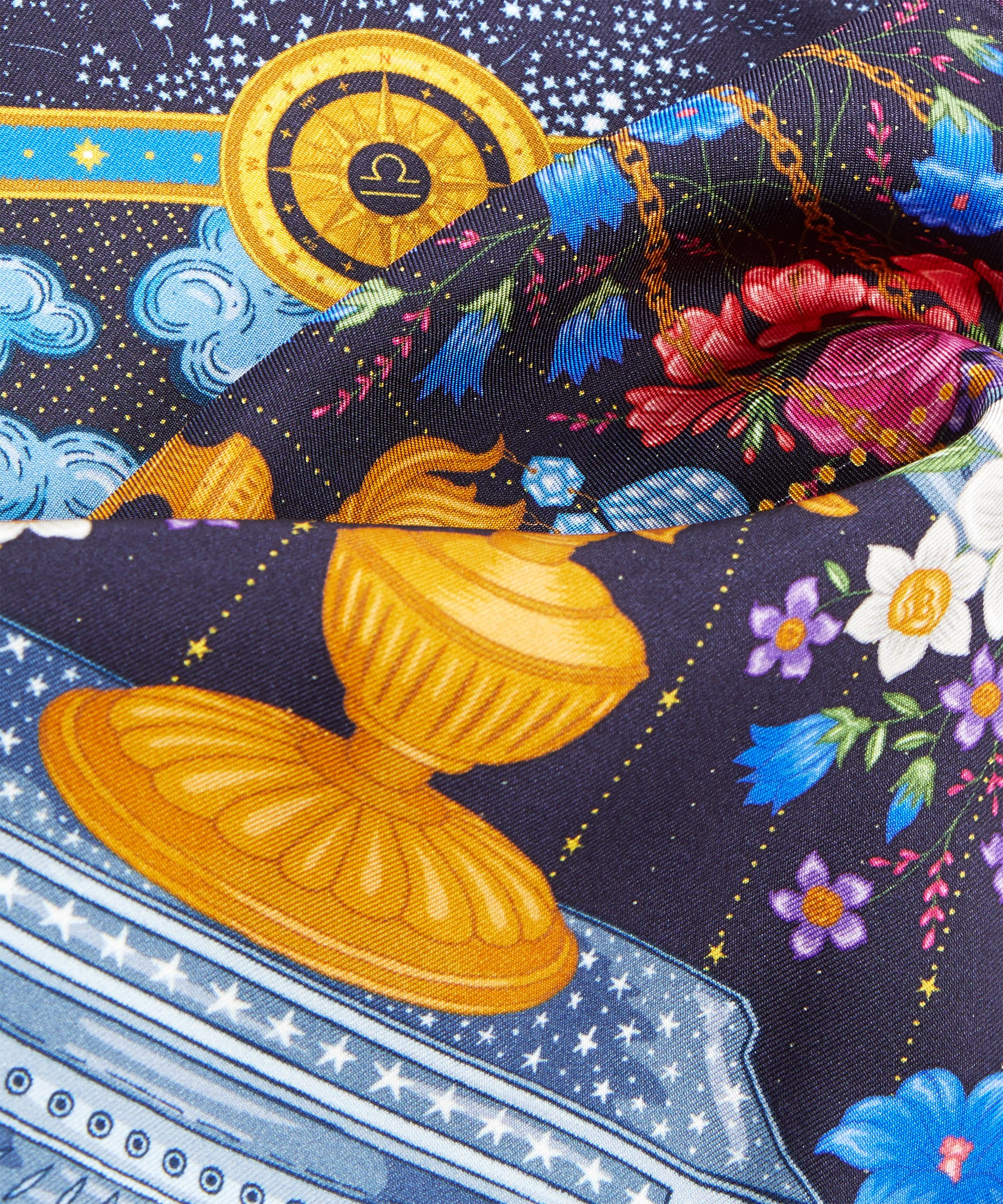 Liberty - Libra 100 x 30cm Silk Twill Lozenge Scarf image number 4