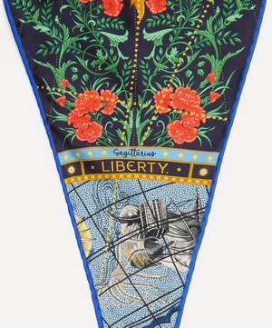 Liberty - Sagittarius 100 x 30cm Silk Twill Lozenge Scarf image number 2