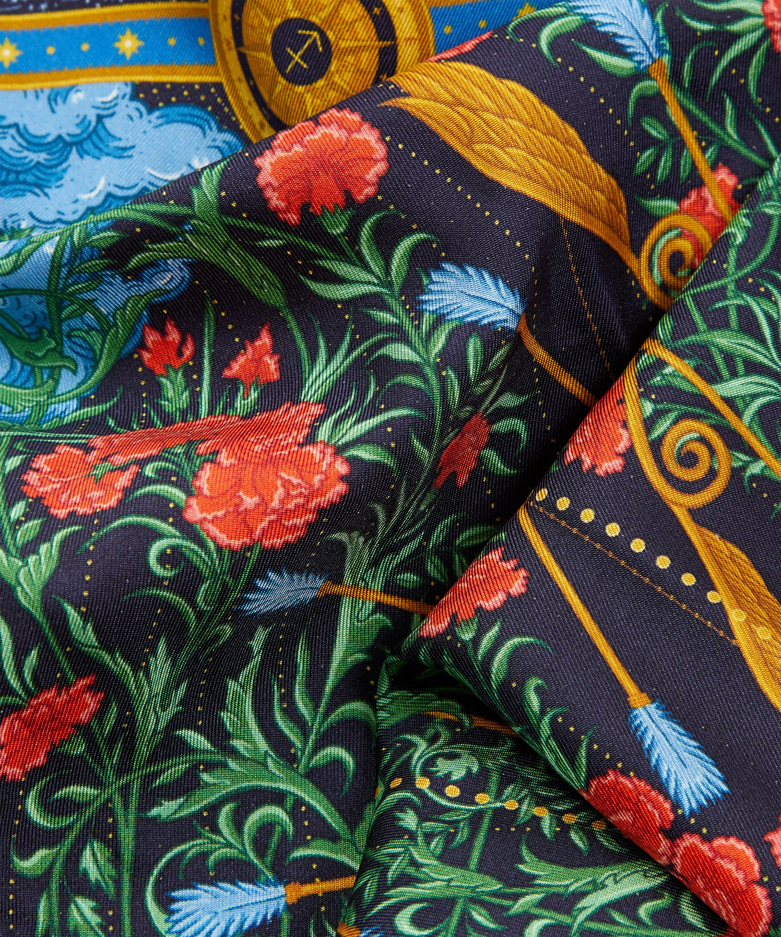 Liberty - Sagittarius 100 x 30cm Silk Twill Lozenge Scarf image number 3